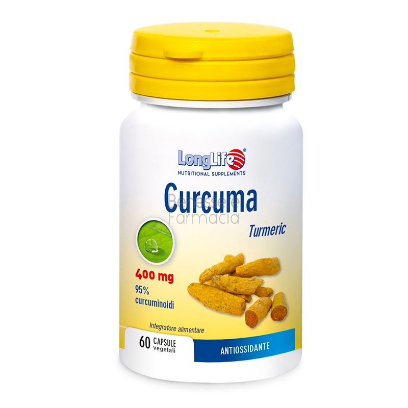 longlife linea stomaco sano curcuma integratore alimentare 60 capsule