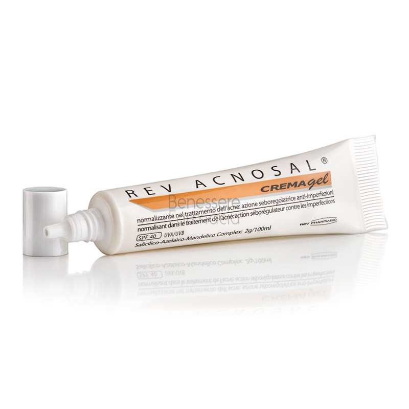 rev pharmabio linea anti-acne acnosal cremagel anti-imperfezioni 30 ml