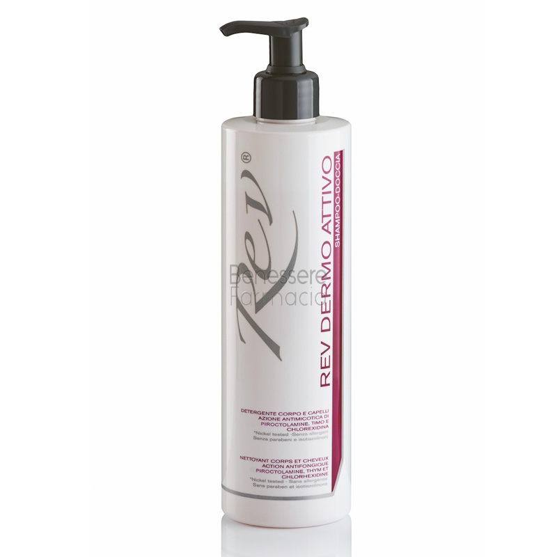 rev pharmabio linea detersione corpo capelli dermoattivo shampoo doccia 500 ml