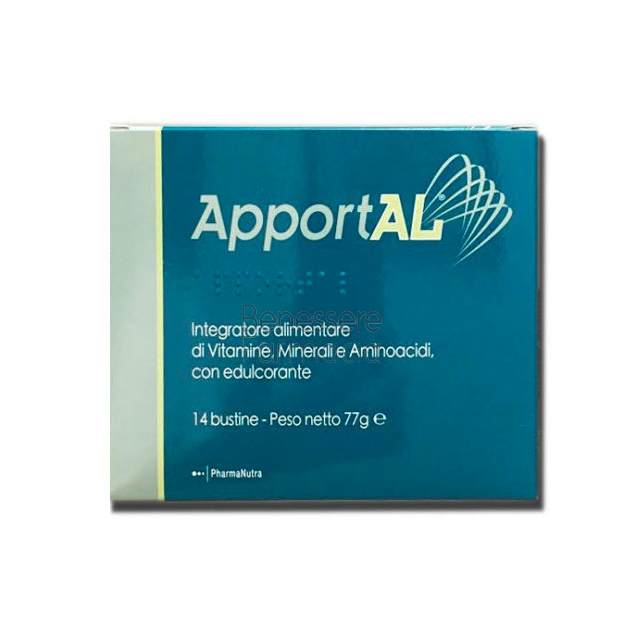 pharmanutra linea vitamine minerali apportal integratore alimentare 14 buste