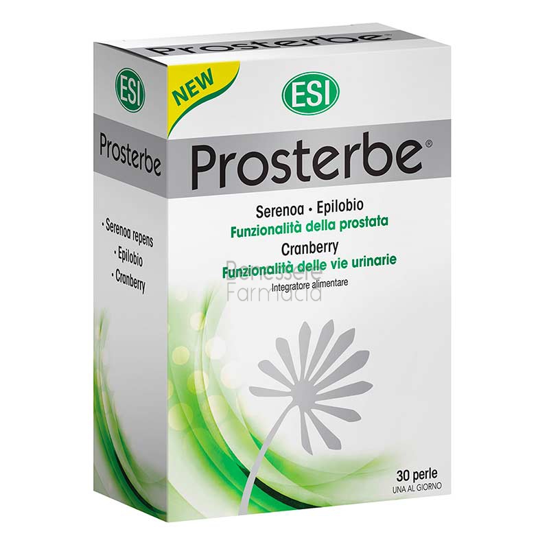 esi linea benessere urinario uomo prosterbe integratore alimentare 30 perle