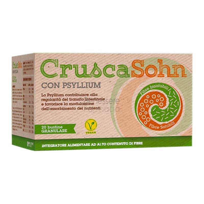 m. antonetto linea intestino sano cruscasohn integratore alimentare 20 buste