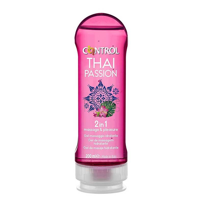 control linea piacere coppia 2in1 massage & pleasure gel thai passion 200 ml