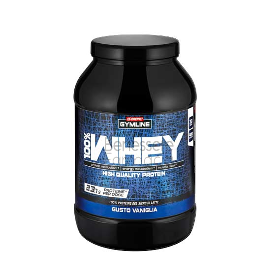enervit sport linea gymline muscle 100% whey protein concentrate vaniglia 900g