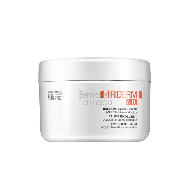 bionike linea triderm pelli sensibili ad balsamo ricco emolliente corpo 450 ml