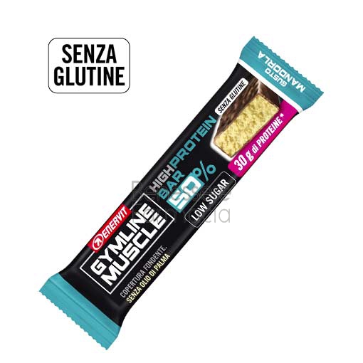 enervit sport linea gymline muscle high protein bar barretta mandorla