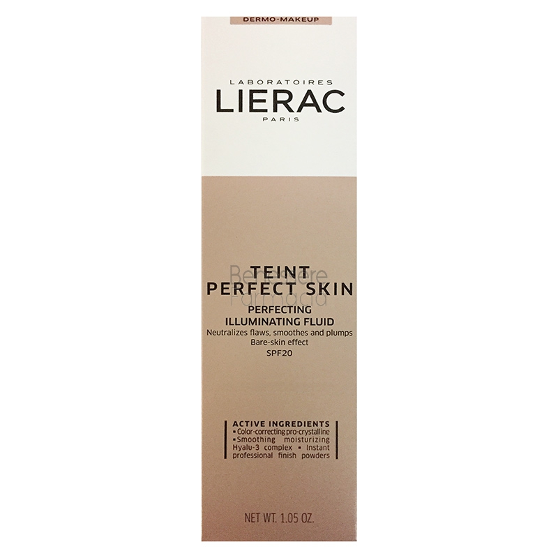lierac linea teint perfect skin fondotinta anti-et levigante 01 beige clair