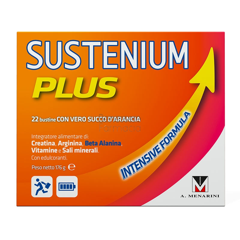 menarini linea sustenium plus integratore alimentare intensive 22 buste