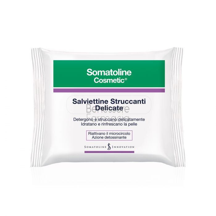somatoline cosmetic salviettine struccanti delicate
