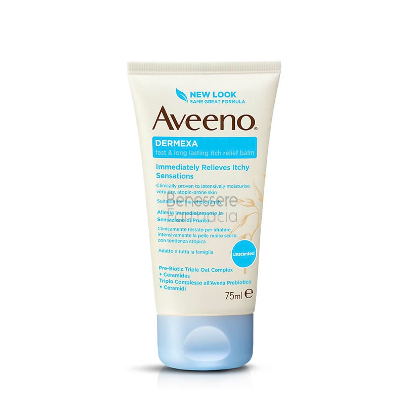 aveeno linea dermexa balsamo corpo lenitivo sollievo immediato