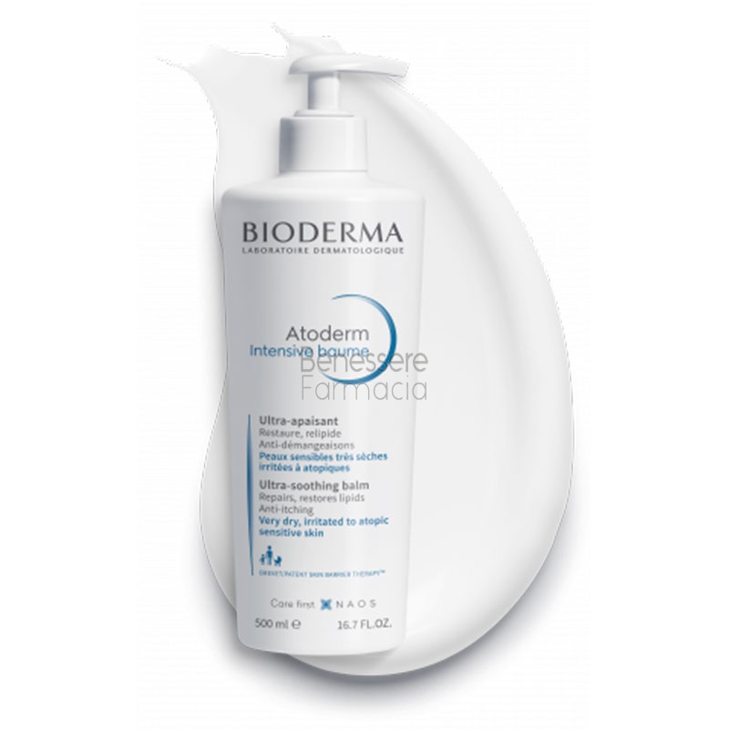 bioderma linea pelli secche atoderm intensive baume 500 ml