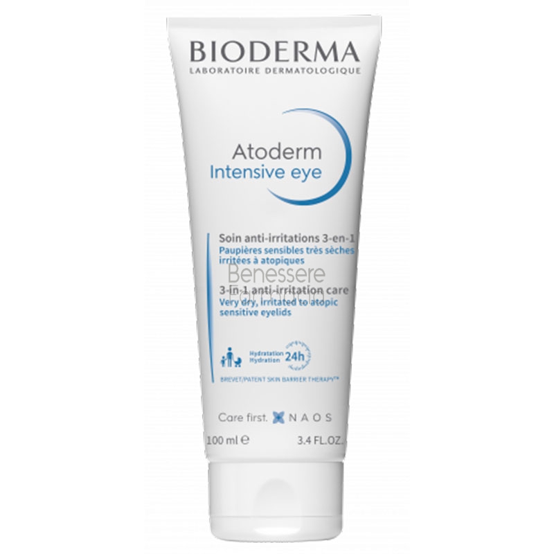 bioderma linea pelli secche atoderm intensive eye 100 ml