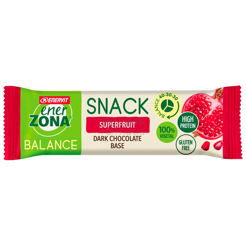 enerzona linea snack e spuntini snack superfruit da 25 g