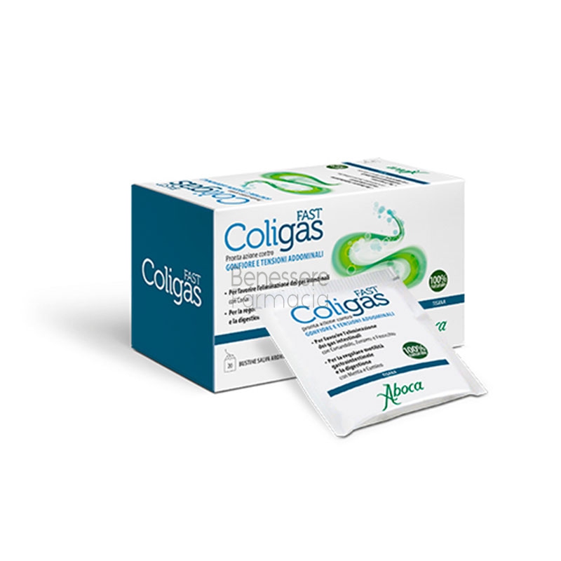 aboca linea coligas fast tisana 20 bustine