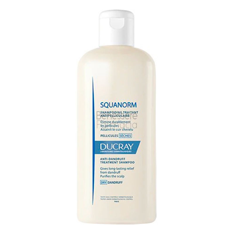 ducray linea squanorm shampoo trattante antiforfora - forfora secca 200 ml