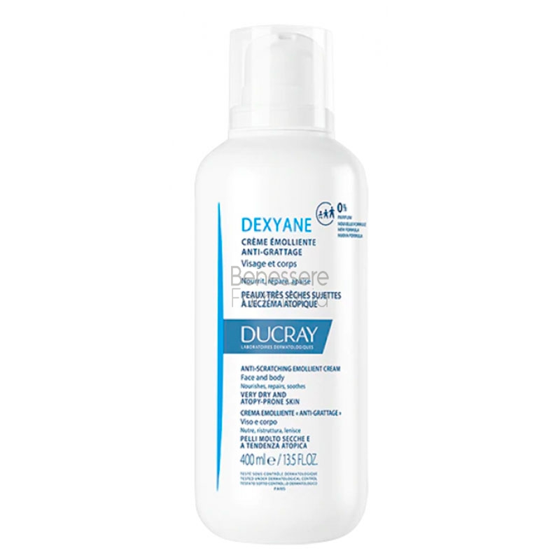 ducray linea dexyane crema emolliente anti-grattage 400 ml