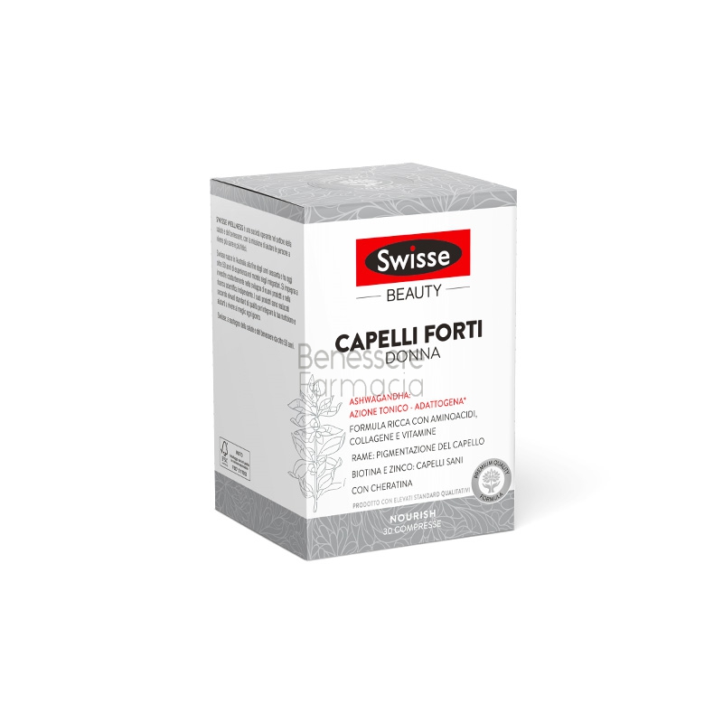 swisse linea bellezza capelli forti donna 30 compresse