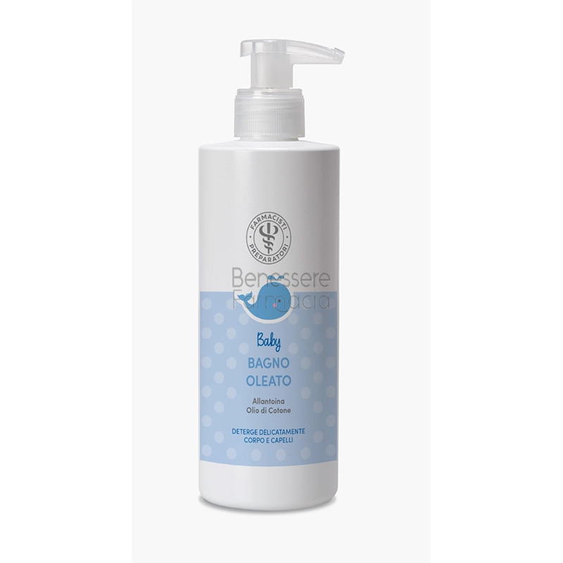 unifarco linea farmacisti preparatori baby bagno oleato 400 ml