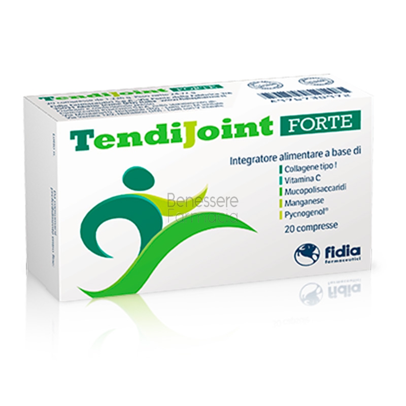 fidia linea integratori alimentari tendijoint forte 20 compresse