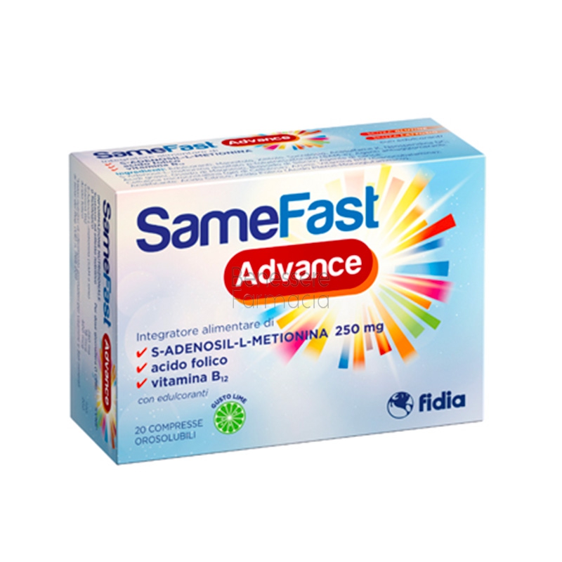 fidia linea integratori alimentari samefast advance 20 compresse