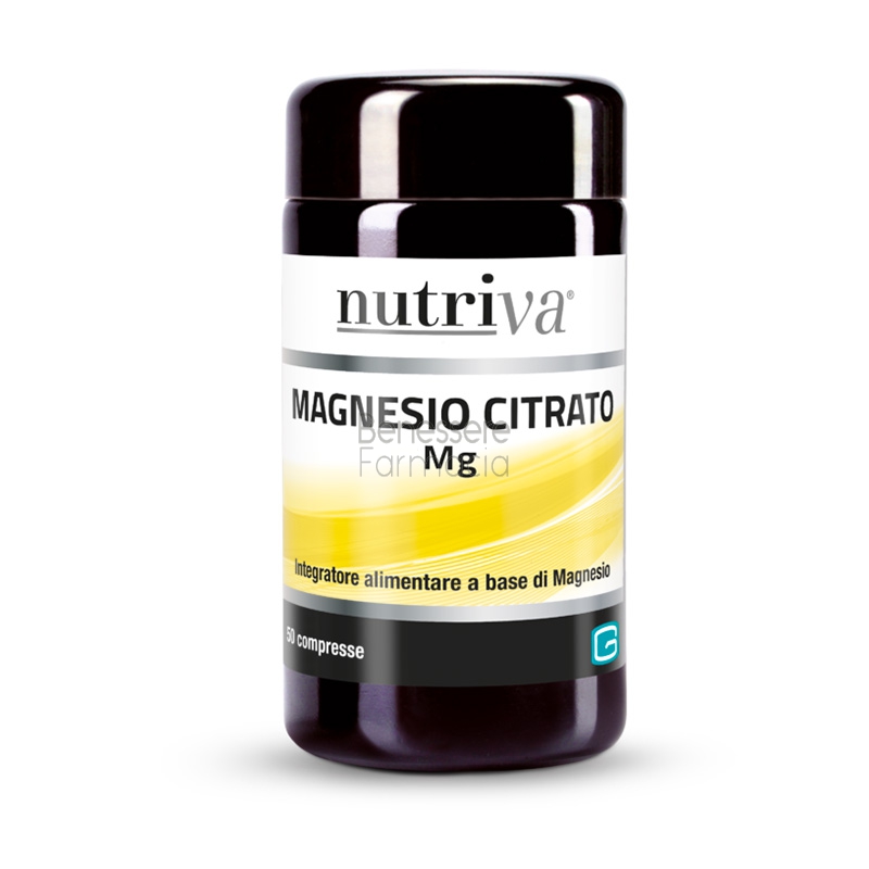 nutriva magnesio citrato 50 compresse